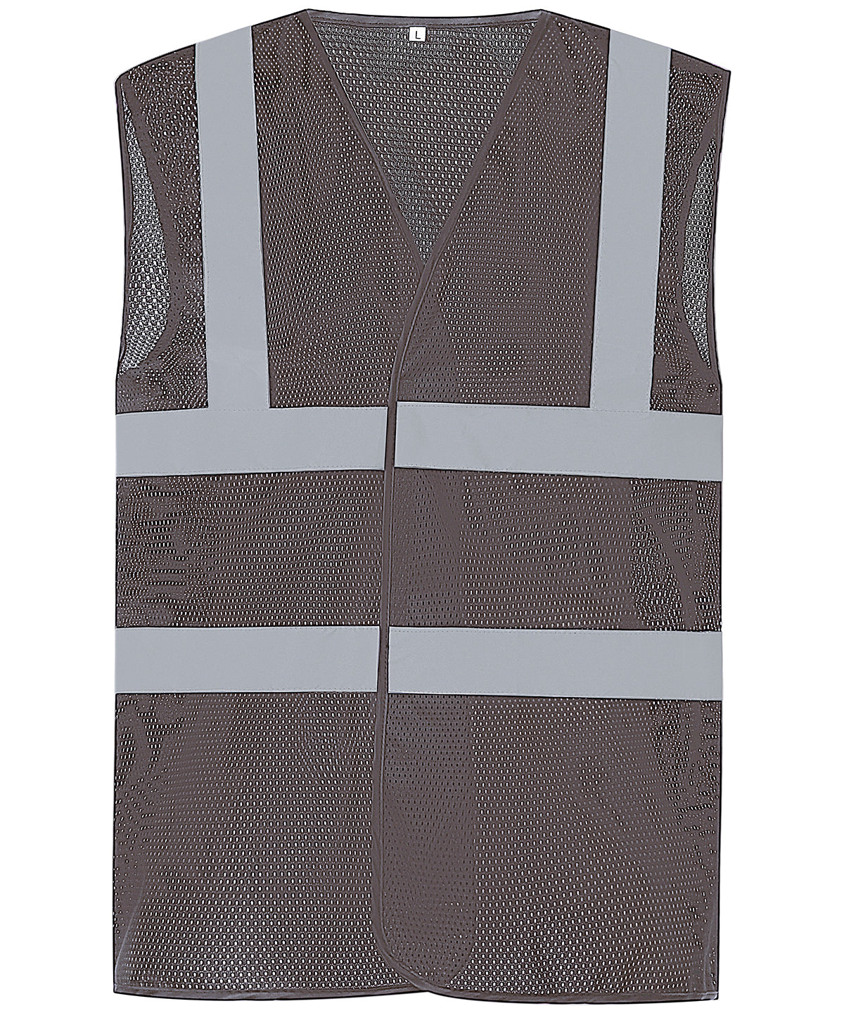 Yoko Top Cool Open Mesh 2-band-and-braces Waistcoat - Grey