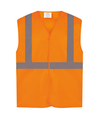 Yoko Hi-vis Railway Waistcoat Class 2 - Orange