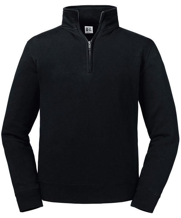 Russell Athletic Authentic ¼ Zip Sweatshirt - Black