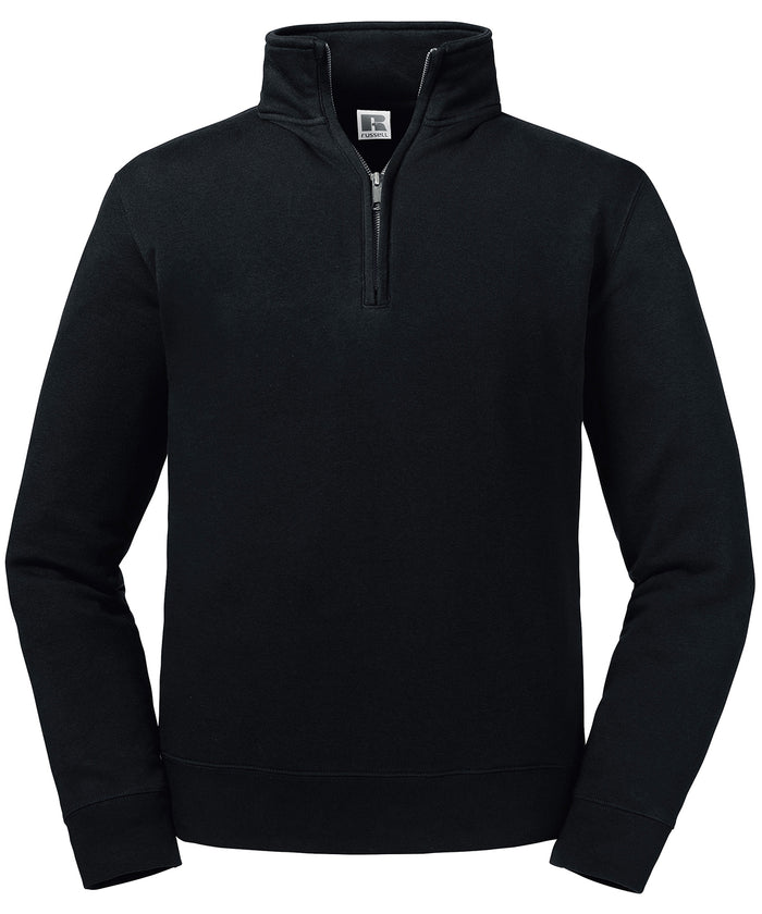Russell Athletic Authentic ¼ Zip Sweatshirt - Black