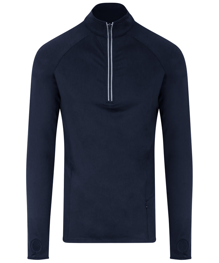 AWDis Cool Flex Long Half-zip Top - French Navy