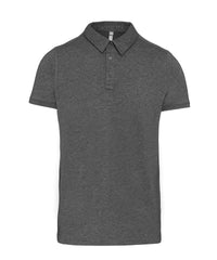 Kariban Jersey Knit Polo Shirt - Grey Heather