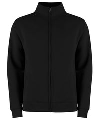 Kustom Kit Regular Fit Zipped Sweatshirt - Black