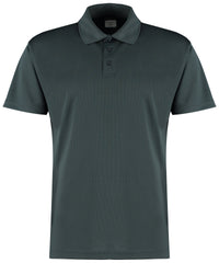 Kustom Kit Regular Fit Micro Mesh Polo with Cooltex® Plus - Graphite