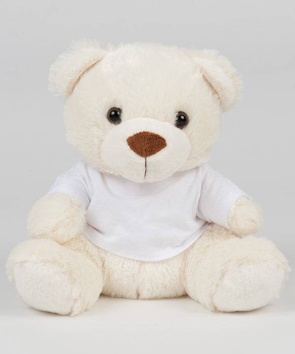 Mumbles Bear in a T-shirt - Cream