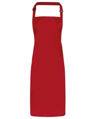 Premier Waterproof Bib Apron - Red