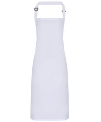 Premier Waterproof Bib Apron - White