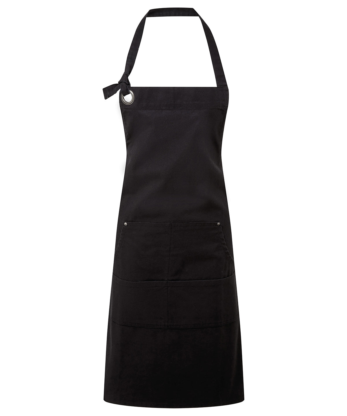 Premier Calibre Heavy Cotton Canvas Pocket Apron - Black
