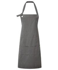 Premier Calibre Heavy Cotton Canvas Pocket Apron - Dark Grey