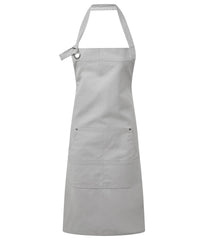 Premier Calibre Heavy Cotton Canvas Pocket Apron - Silver