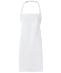 Premier Essential Bib Apron - White
