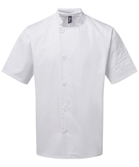 Premier Chef's Essential Short Sleeve Jacket - White