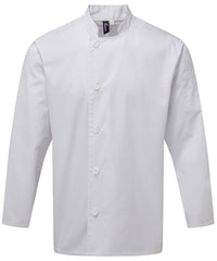Premier Chef's Essential Long Sleeve Jacket - White