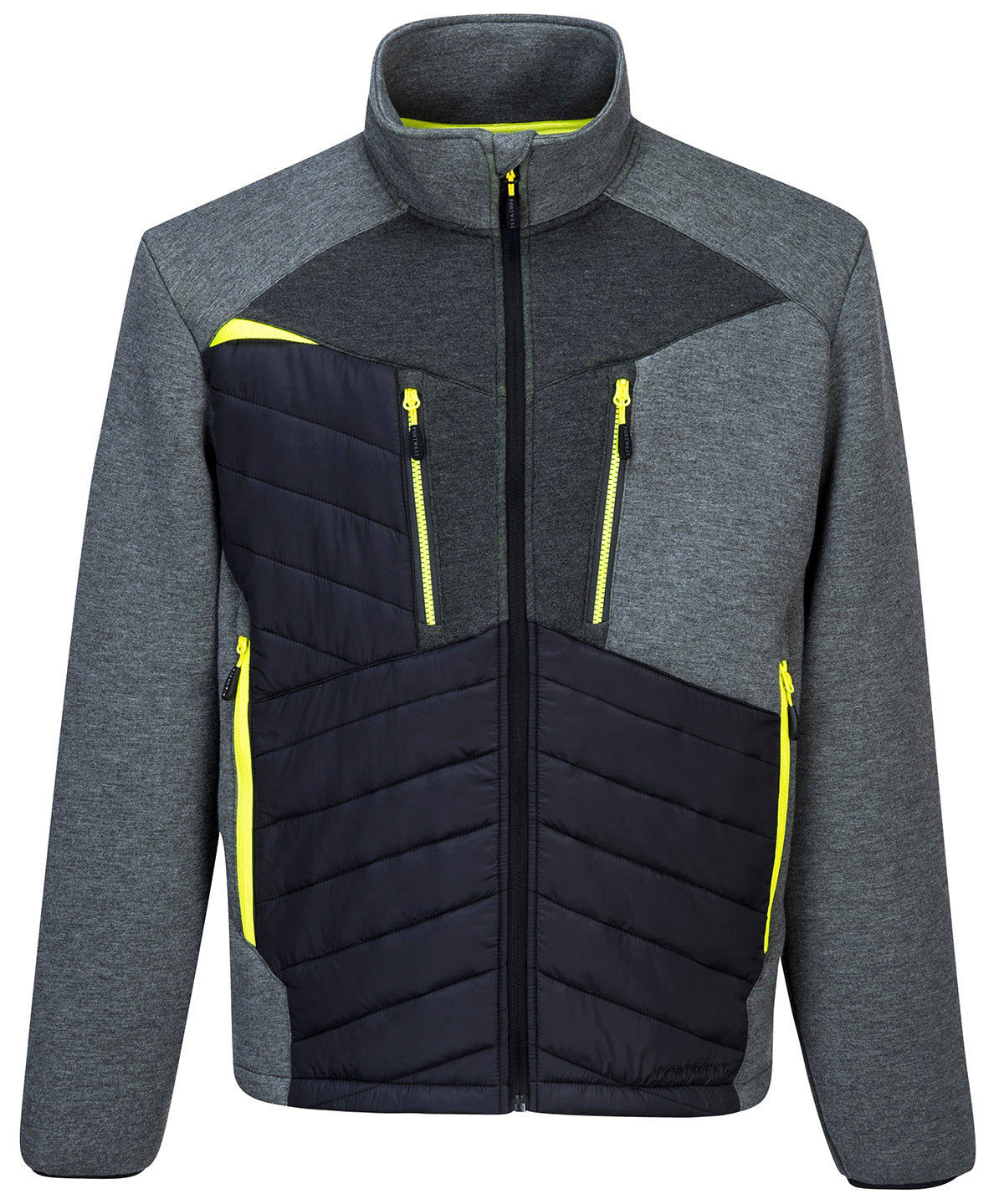 Portwest DX4 Hybrid Baffle Jacket - Metal Grey