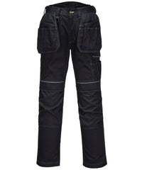 Portwest PW3 Holster Work Trousers (T602) Regular Fit - Black