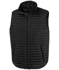 Resultrecycled Thermoquilt Gilet - Black/Black