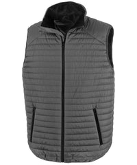 Resultrecycled Thermoquilt Gilet - Grey/Black