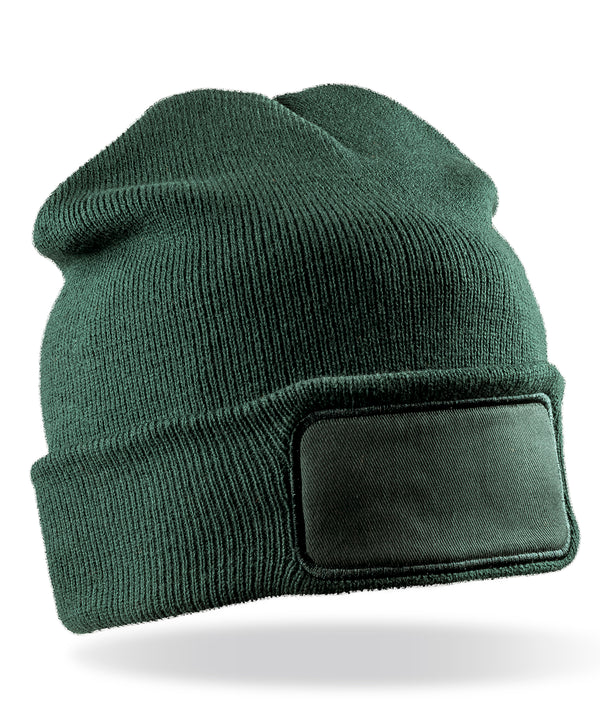 Resultwinteressentials Double-knit Printers Beanie - Bottle Green