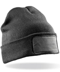 Resultwinteressentials Double-knit Printers Beanie - Grey