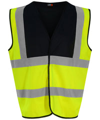 Prortxhighvisibility Waistcoat - HV Yellow/Black