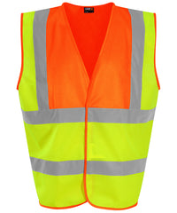 Prortxhighvisibility Waistcoat - HV Yellow/Orange