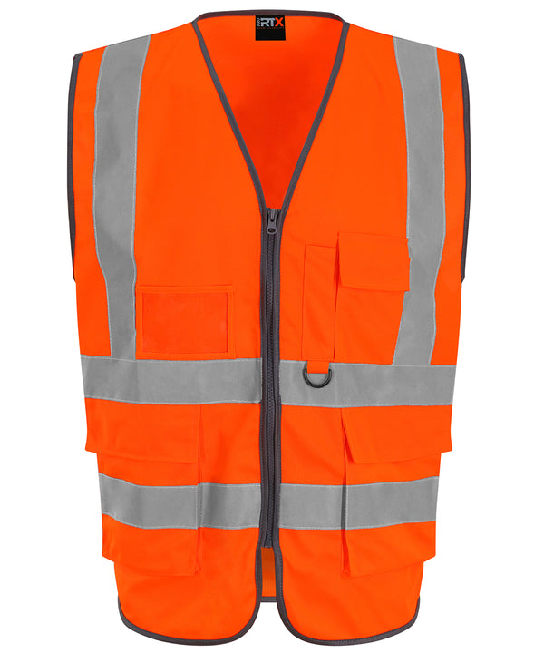 Prortxhighvisibility Executive Waistcoat - HV Orange