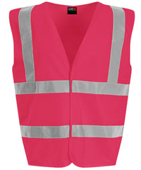 Prortxhighvisibility Kids Waistcoat - Pink