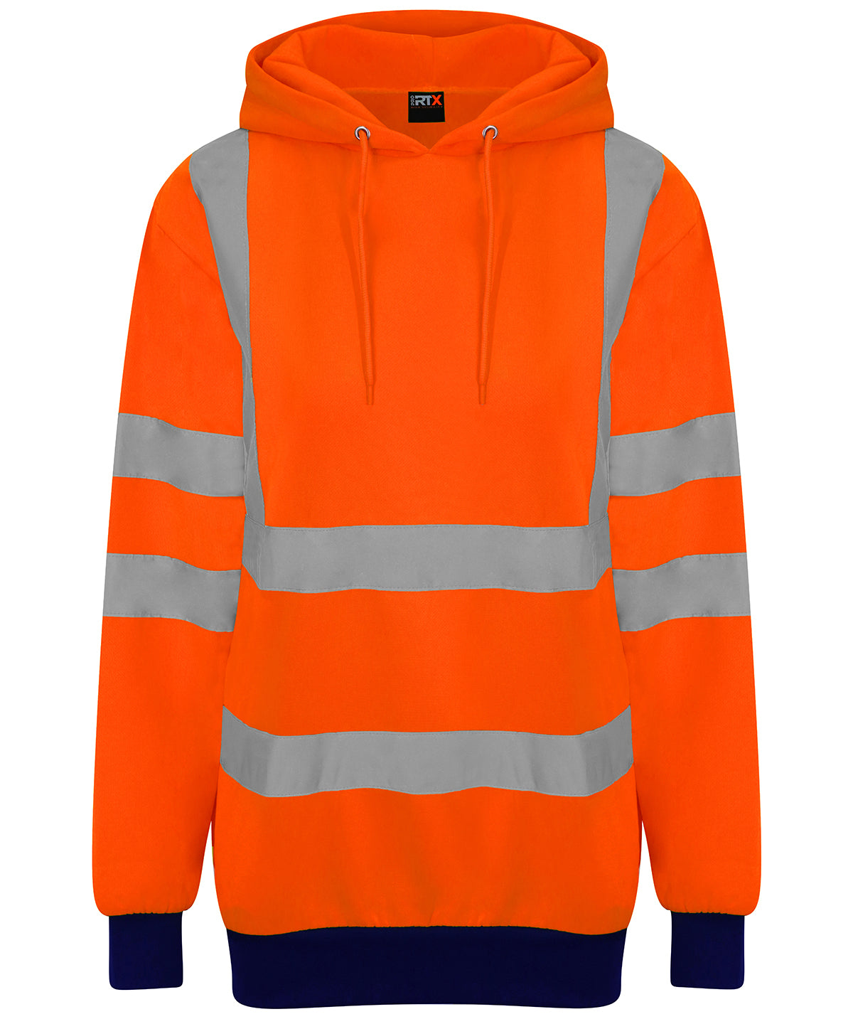Prortxhighvisibility High Visibility Hoodie - HV Orange/Navy