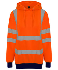 Prortxhighvisibility High Visibility Hoodie - HV Orange/Navy