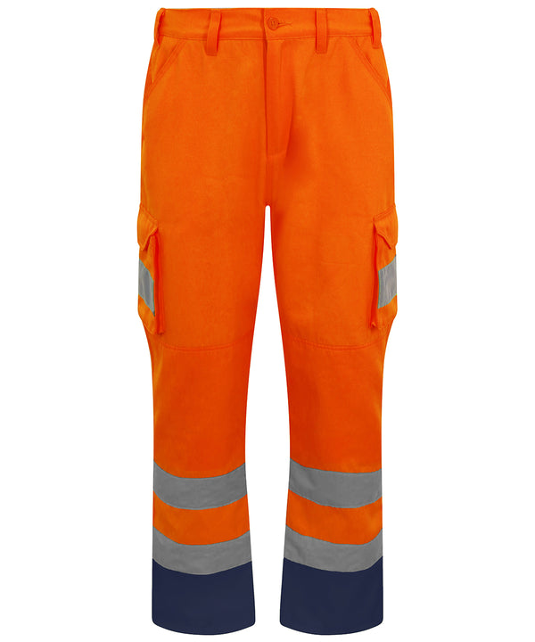 Prortxhighvisibility Cargo Trousers - HV Orange