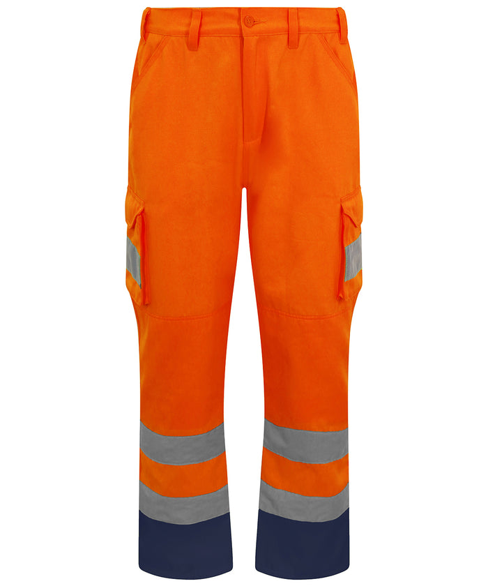Prortxhighvisibility Cargo Trousers - HV Orange