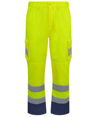 Prortxhighvisibility Cargo Trousers - HV Yellow