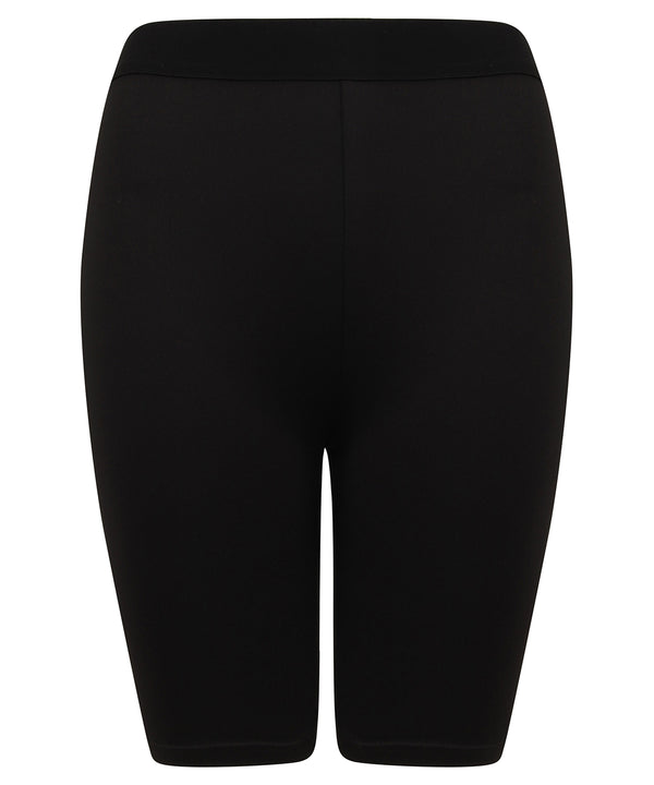 Women's Fashion Cycling Shorts - Black/Black