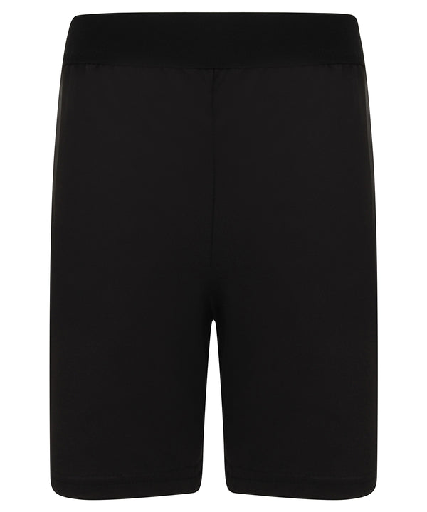 Kids Fashion Cycling Shorts - Black/Black
