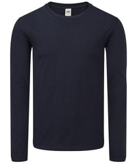 Fruit of the Loom Iconic 150 Classic Long Sleeve T - Deep Navy