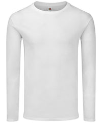 Fruit of the Loom Iconic 150 Classic Long Sleeve T - White*