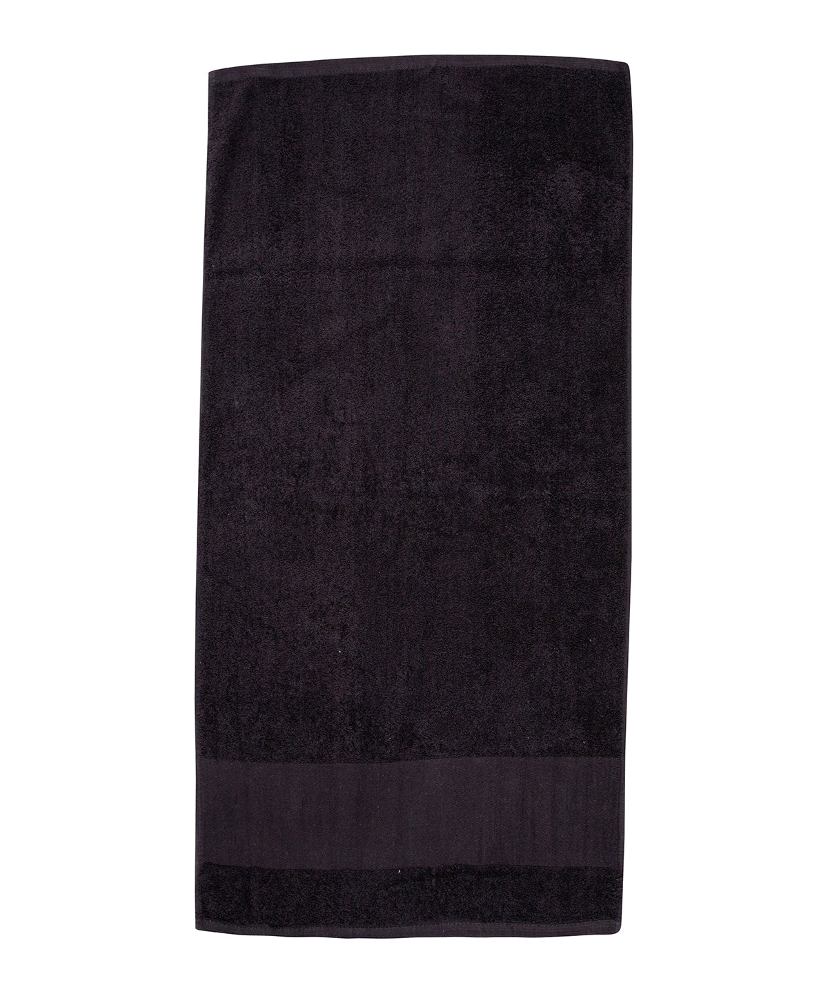 Towel City Printable Border Bath Towel - Black