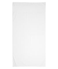 Towel City Printable Border Bath Towel - White