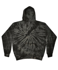 Colortone Rainbow Tie-dye Hoodie - Spider Black