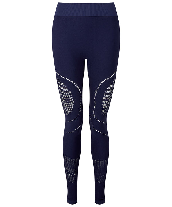 Women's TriDri® Seamless '3D Fit' Multi-sport Reveal Leggings - Navy