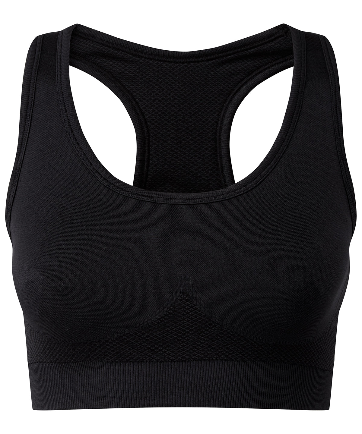 Tridri® Seamless 3D Fit" Multi-sport Sculpt Solid Colour Bra" - Black