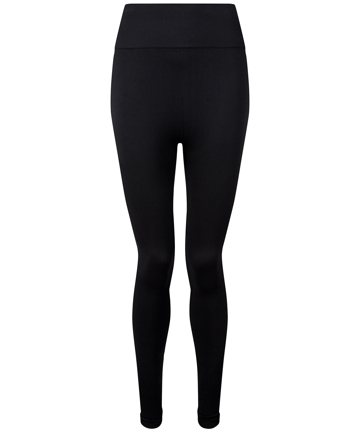Women's TriDri® Seamless 3D Fit" Multi-sport Sculpt Solid Colour Leggings " - Black