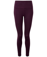 Women's TriDri® Performance Compression Leggings - Mulberry
