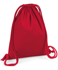 Westford Mill Organic Premium Cotton Gymsac - Classic Red