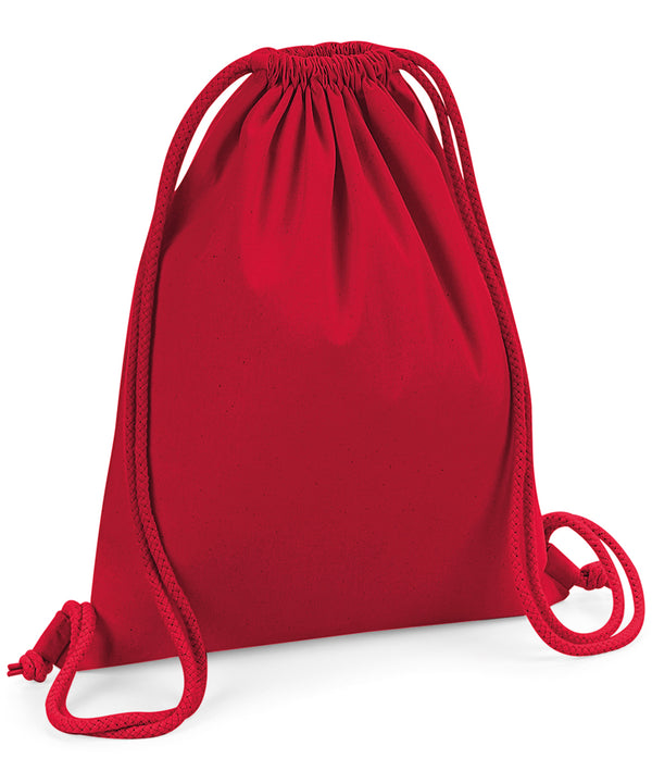 Westford Mill Organic Premium Cotton Gymsac - Classic Red
