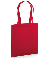 Westford Mill Organic Premium Cotton Tote - Classic Red