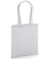 Westford Mill Organic Premium Cotton Tote - Light Grey
