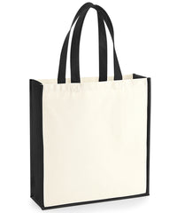 Westford Mill Gallery Canvas Tote - Natural/Black