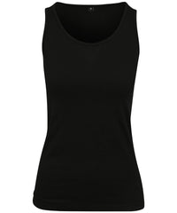 Build Your Brand Women's Merch Top - Black