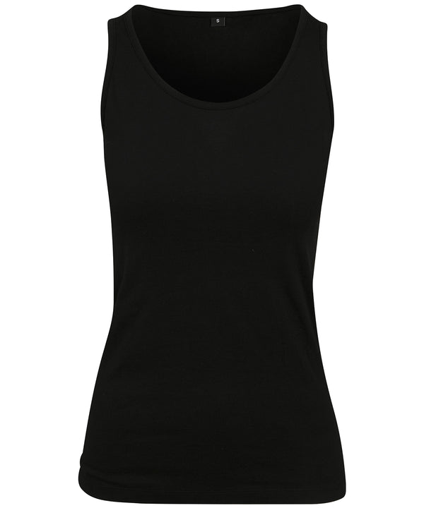 Build Your Brand Women's Merch Top - Black